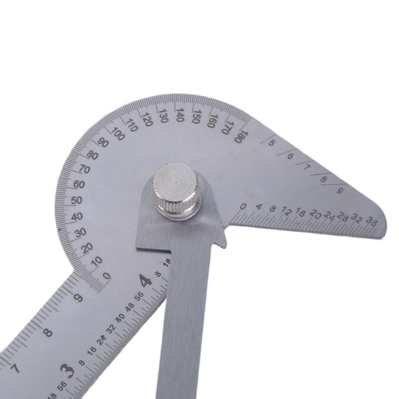 9cm 4 Inch Multipurpose Protractor Clear Scale for Accurate Angles Measurement