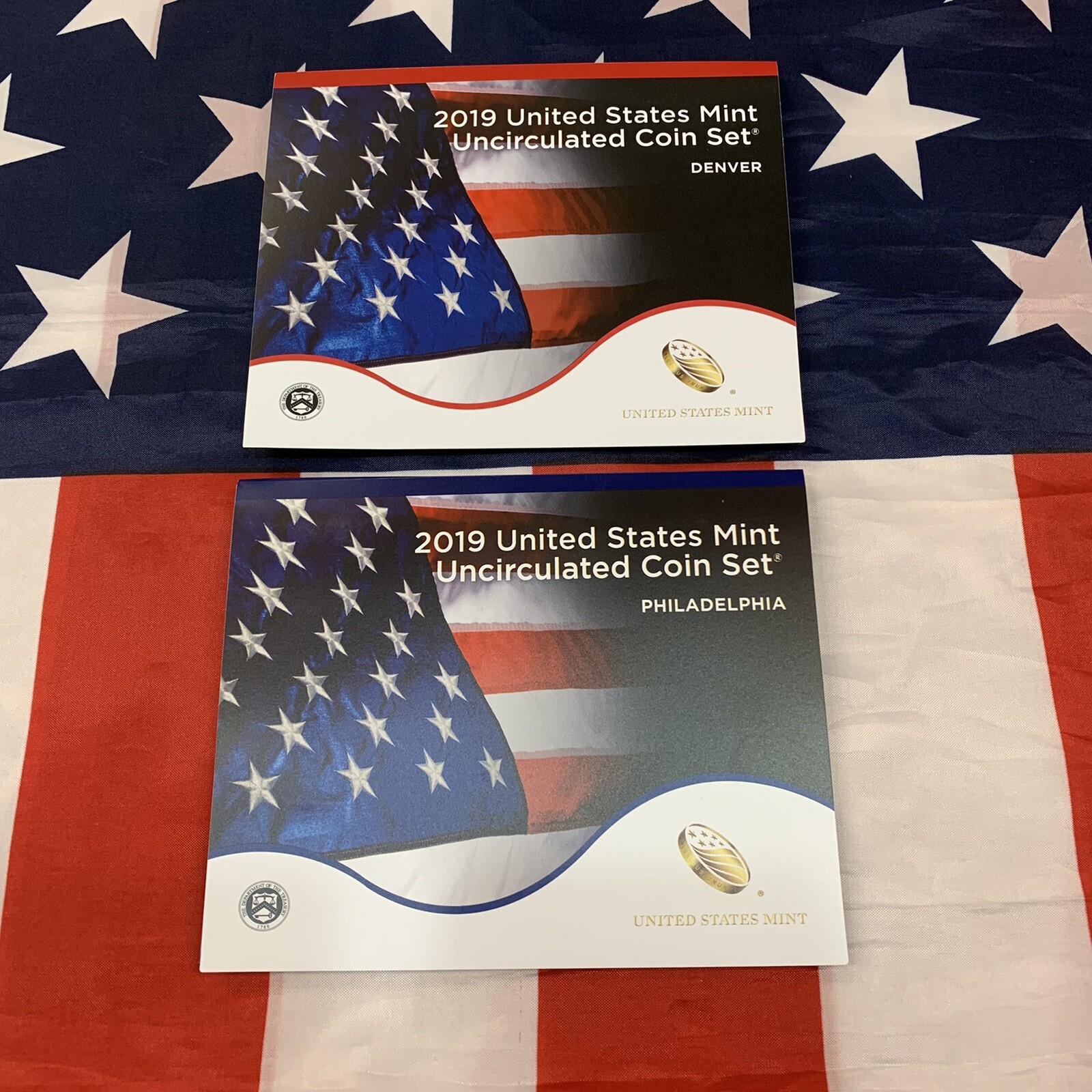 2019 U.S. Mint Set. Complete 20 coin set. Includes D & P Mints, NO 'W' CENT