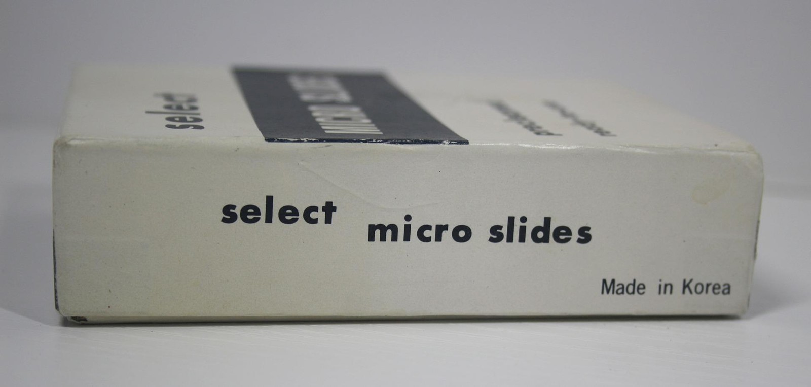 Select Micro Branded Microscope Slides Partial Box Vintage