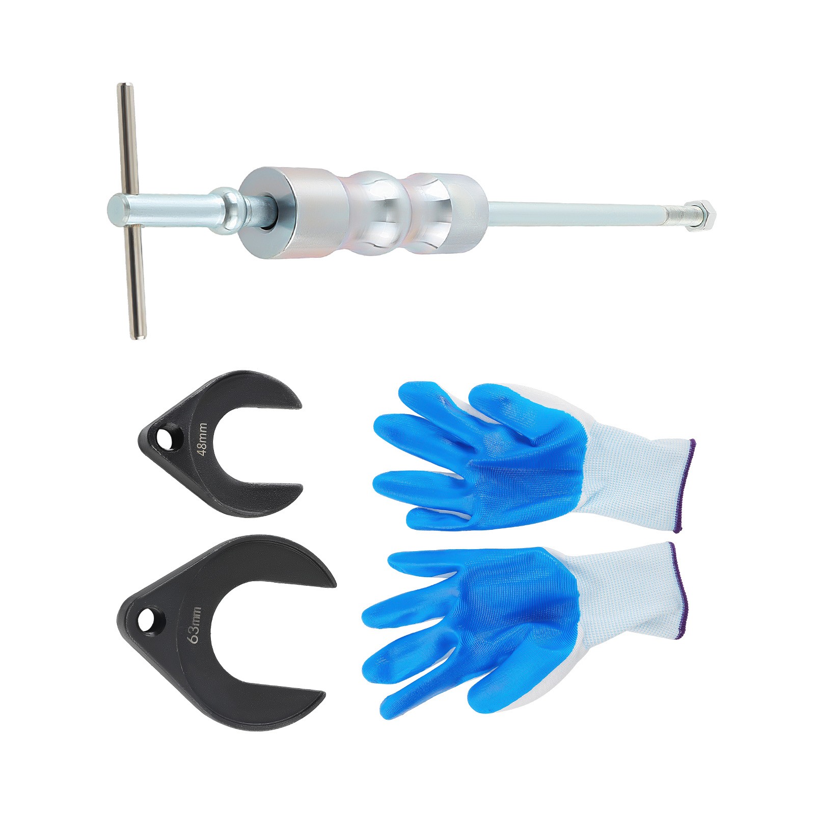 48 63 mm CV Axle Puller Tool with Slide Hammer& Adapter Slide Hammer Puller Kit