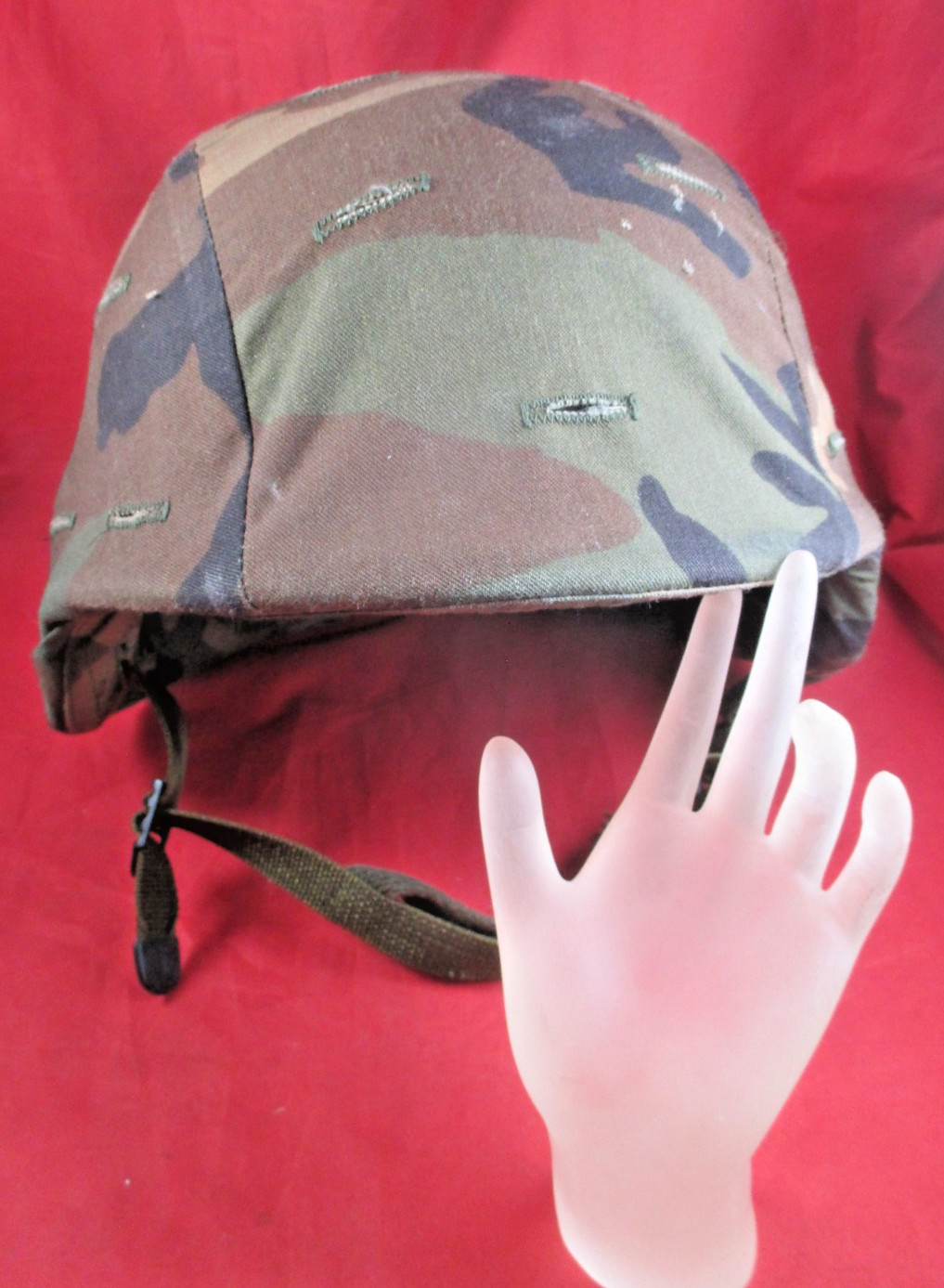 Unicor PASGT Helmet Large Woodland Camouflage Cover DLA100-90-F-EC43
