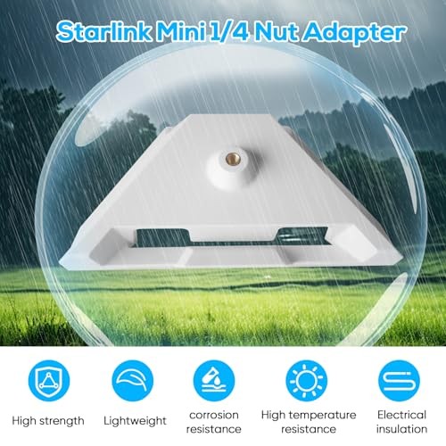 Starlink Mini 1/4 Nut Base - Adjustable Angle Magnetic Starlink Mini Mount