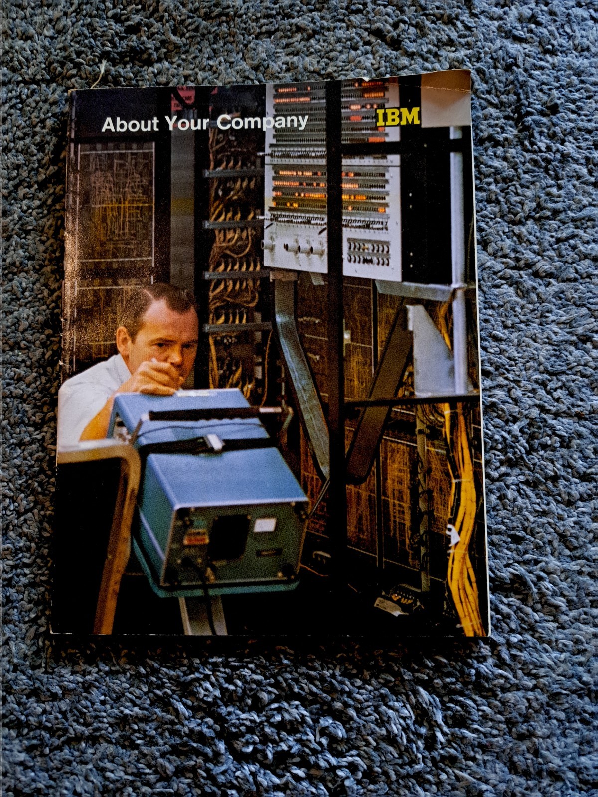Vintage IBM About Your Company Book from 1970