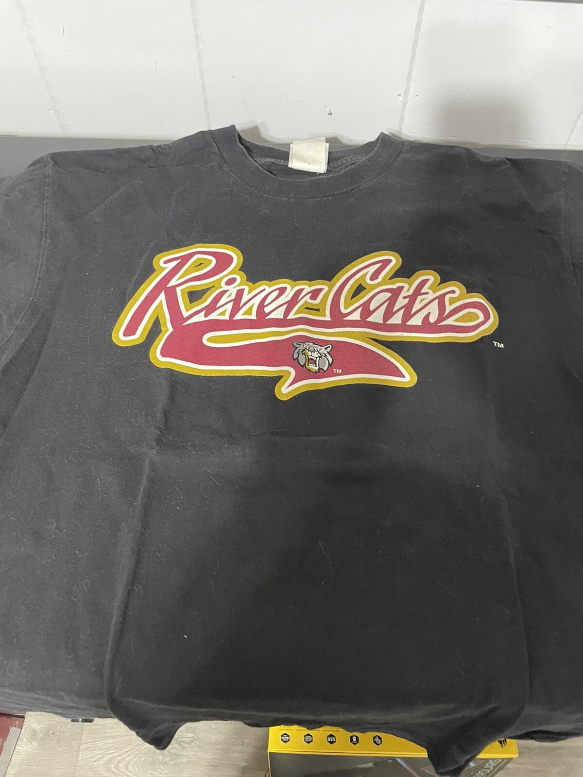 Vintage 2004 Sacramento River Cats t shirt Black L