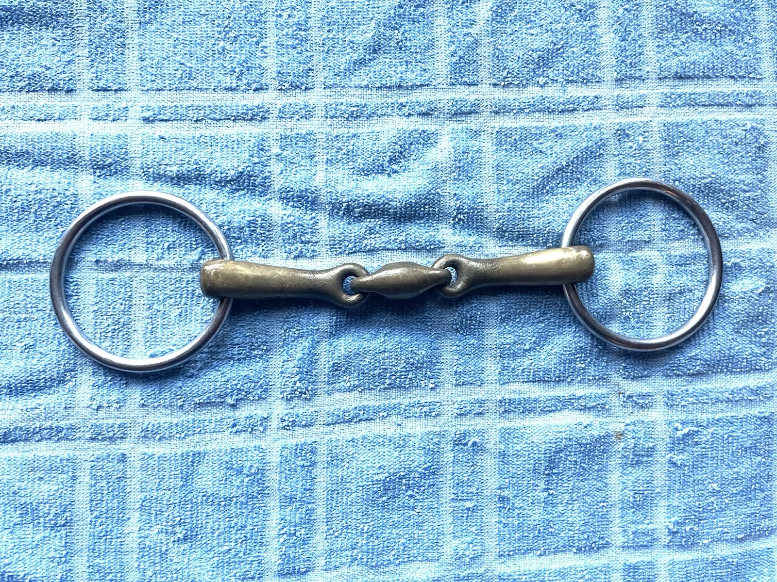 SPRENGER KK ULTRA Loose Ring English Snaffle Bit - AURIGAN - 5 3/4”.  3 Piece
