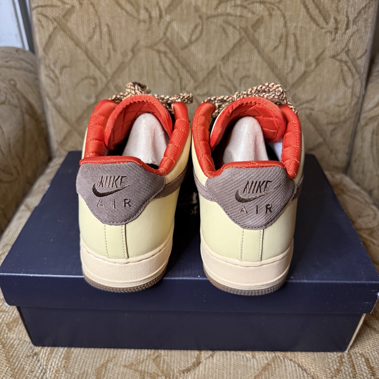 Nike Air Force 1 '07 Low British Tan Cacao Wow Brown NBY HQ3447-222 Size 10