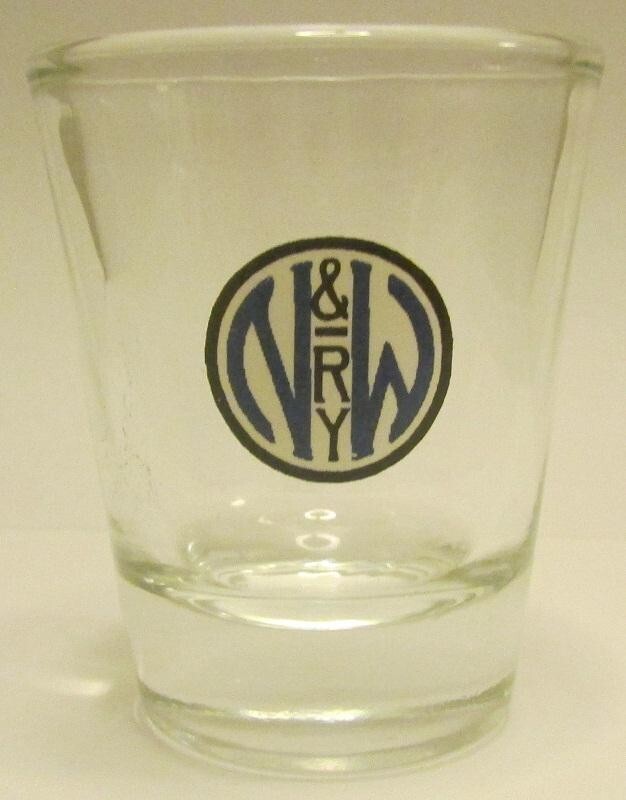 Norfolk & Western Railway 1½ Shot Glass