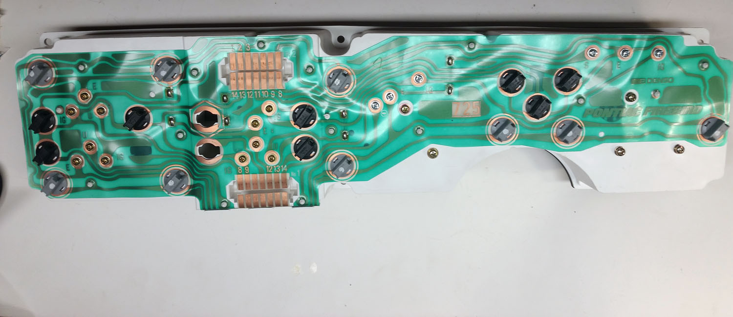 1988 PONTIAC FIREBIRD INSTRUMENT PANEL CLUSTER SALE