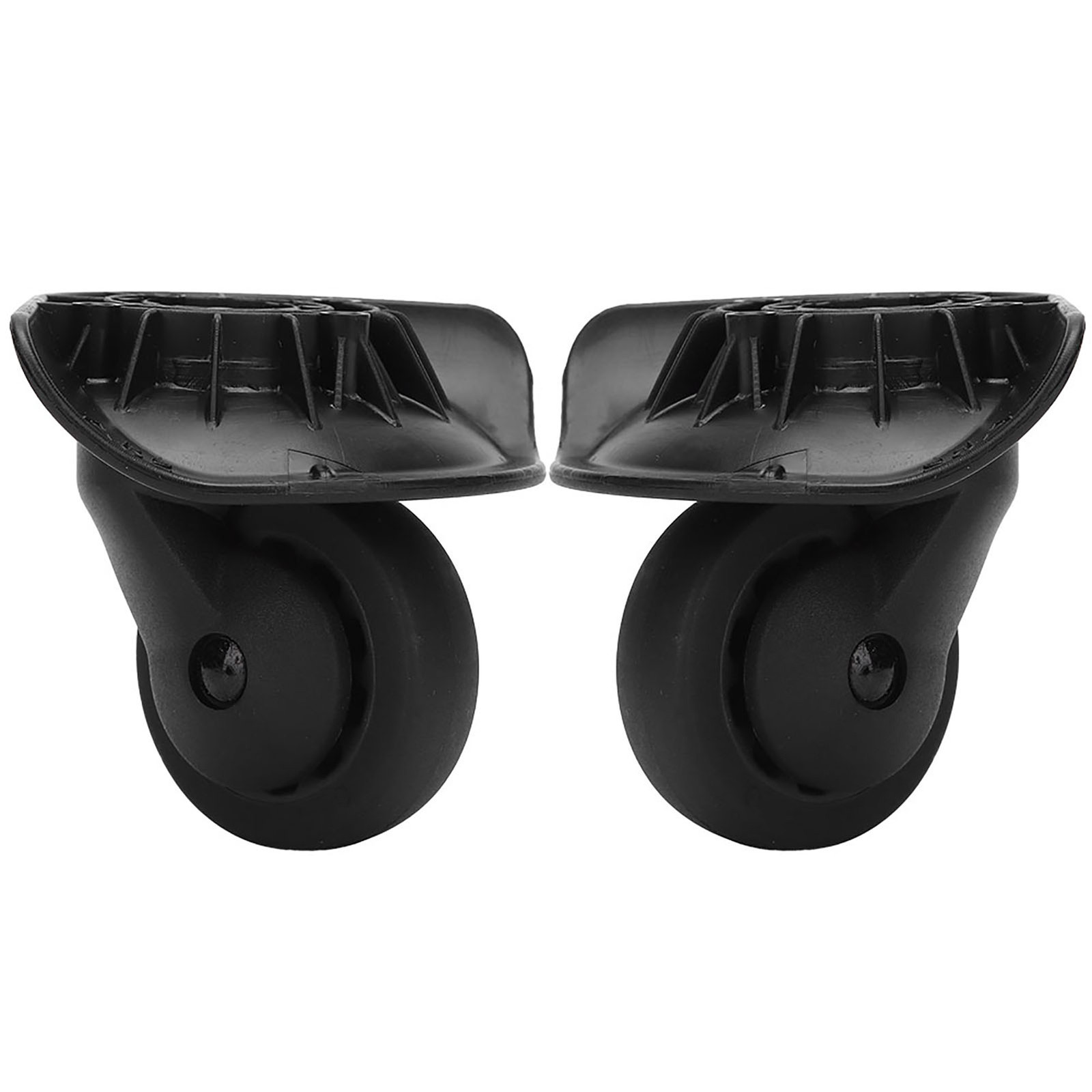 2 Pcs A52 Single Row Wheel Suitcase Luggage Replacement Universal FA
