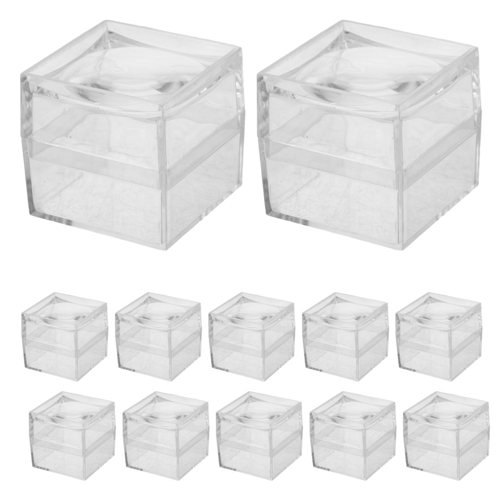 20 Pcs Specimen Boxes Tiny Display Case Rock Collection Container