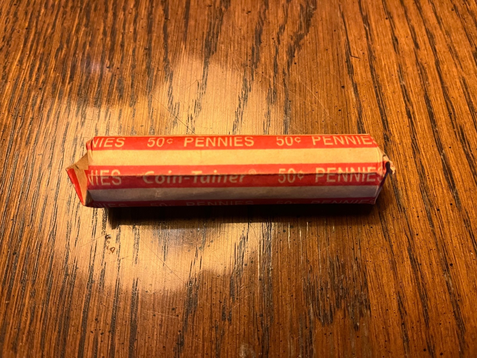 Lincoln Wheat Pennies - Unsearched Coin Roll of Fifty Coins