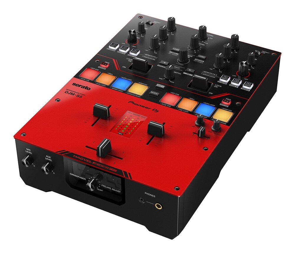 Pioneer DJ DJM-S5 2-Channel Serato DVS Battle Ready Scratch Mixer JAPAN