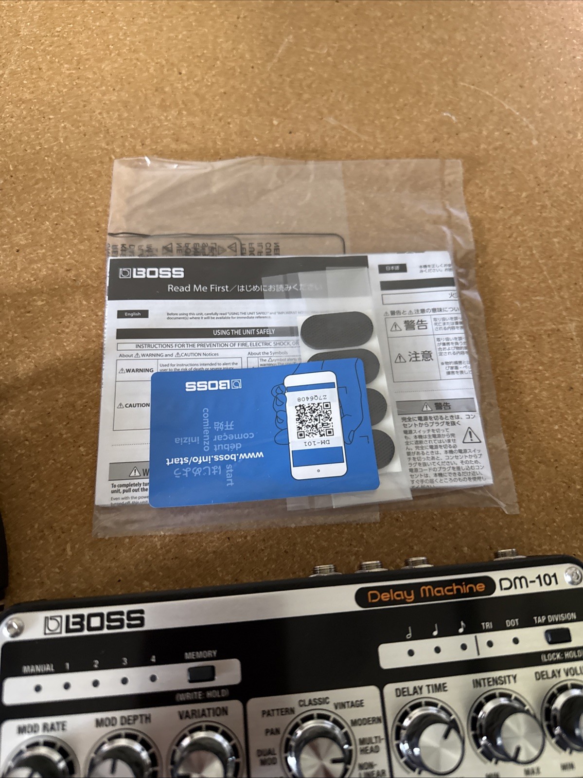 Boss DM-101 Delay Machine Pedal - Open Box