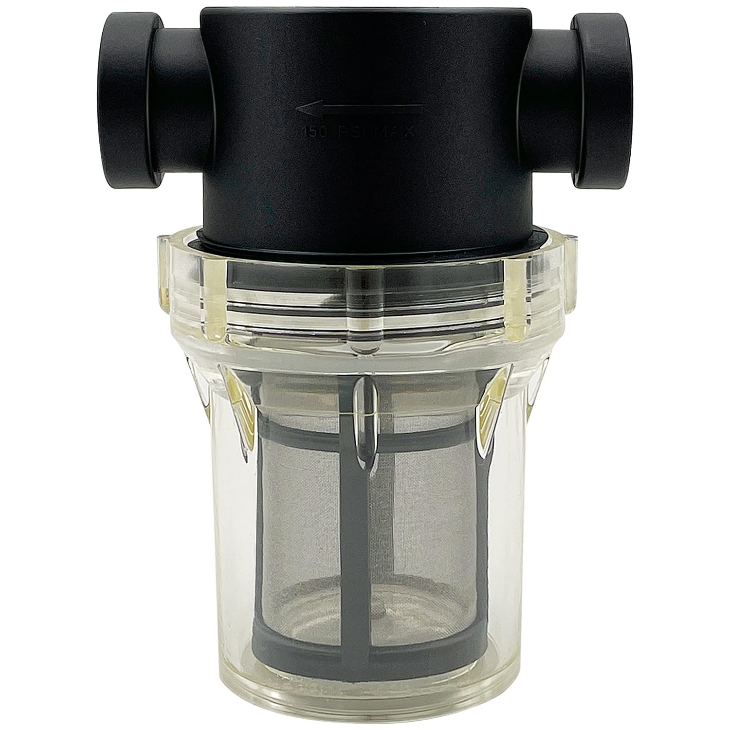 3/4" Female NPT in-Line Strainer with 100 mesh Stainless Steel Filter Screen ...