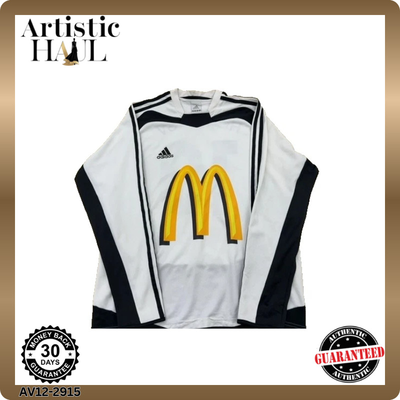 Adidas Mens Soccer Jersey White Size L Regular Fit Thailand
