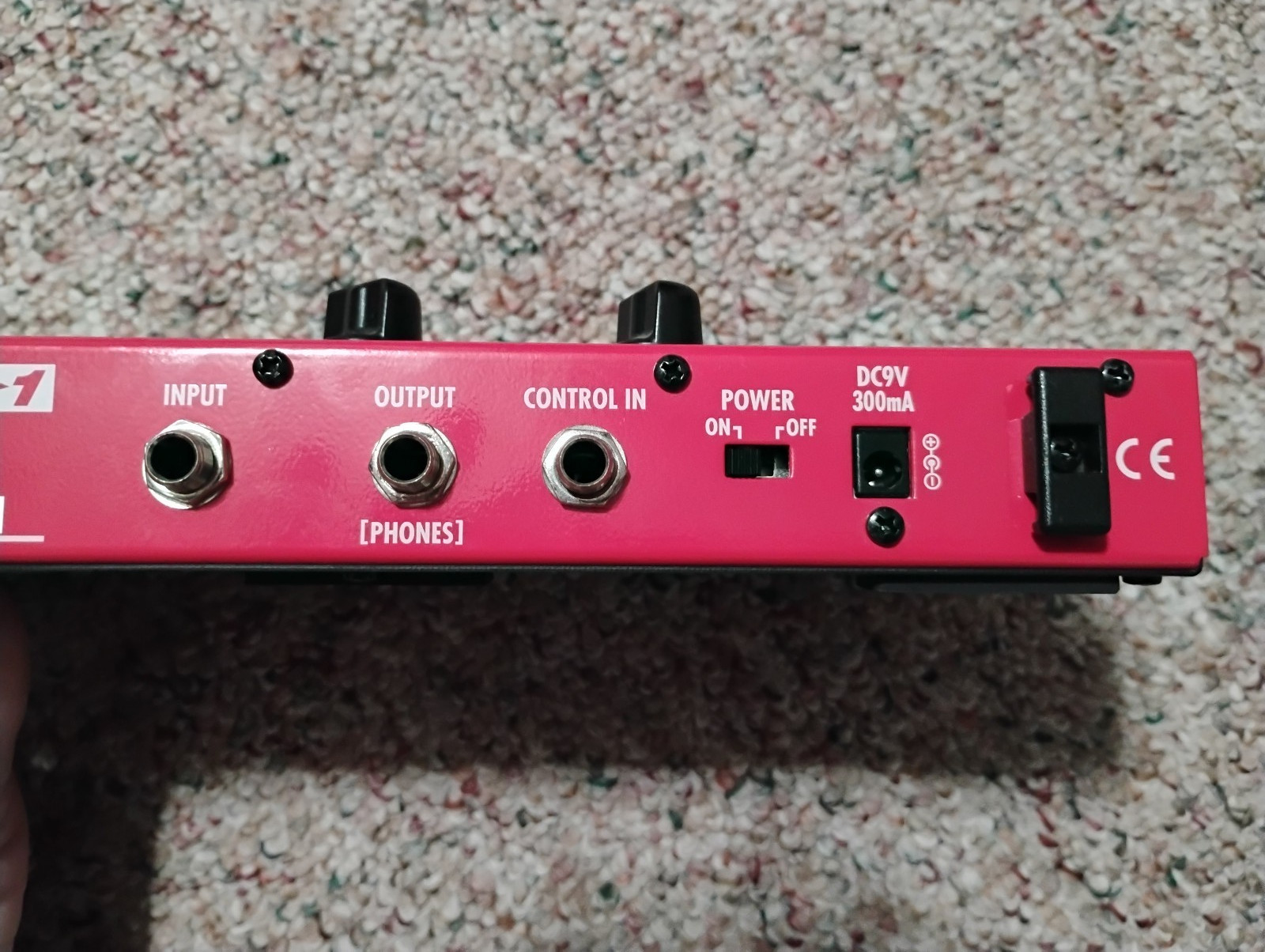 Zoom GFX-1 Guitar Multi Effects Processor Pedal - Red