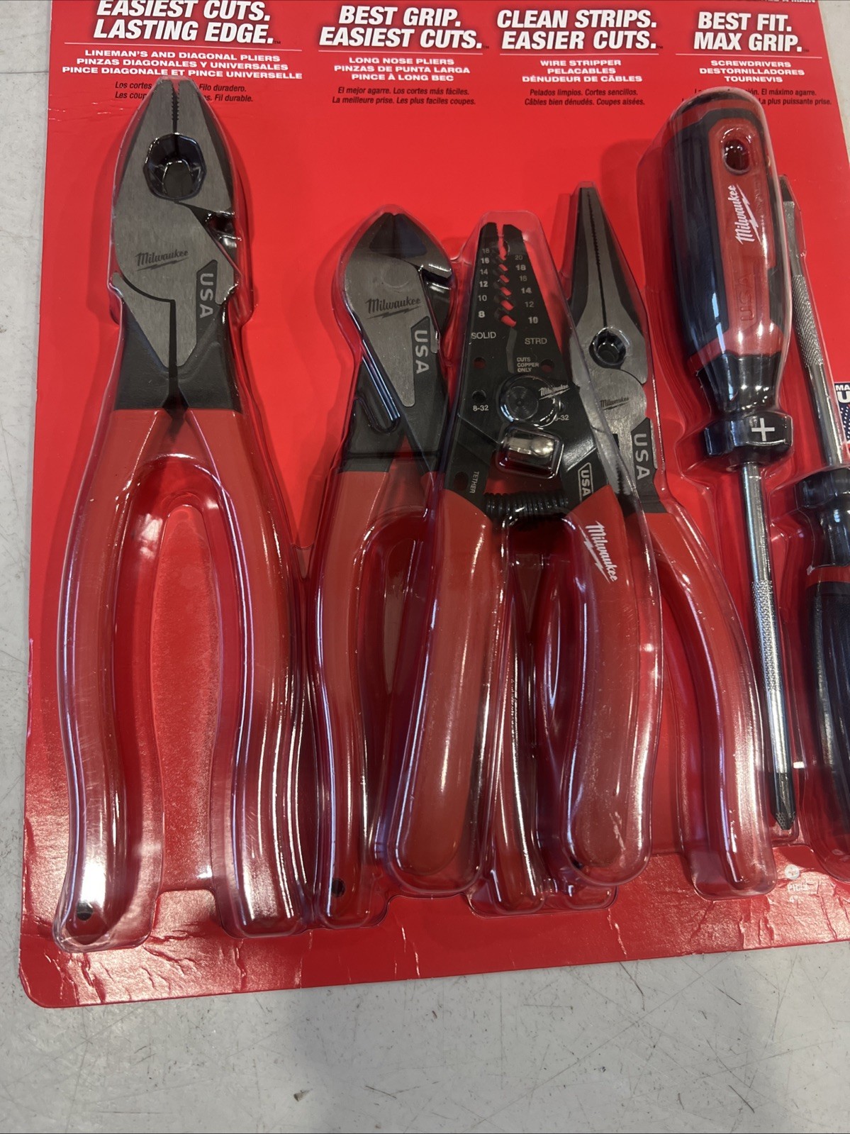 Milwaukee MT500-6 Hand Tool Set 6 Pieces