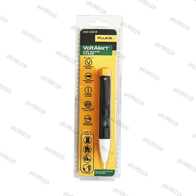 Fluke 1AC-C2 II 200V-1000V Electrical Test Pen VoltAlert Non Contact Voltage