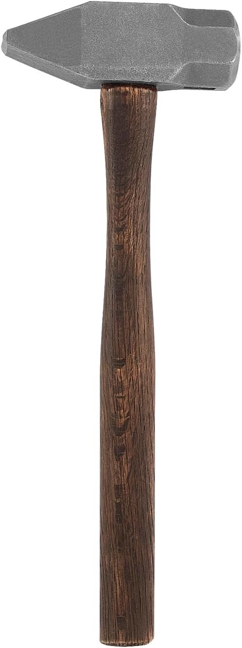Vintage Blacksmith Hammer 4LB Cross Peen Farrier Knife Bladesmith Forging Tool