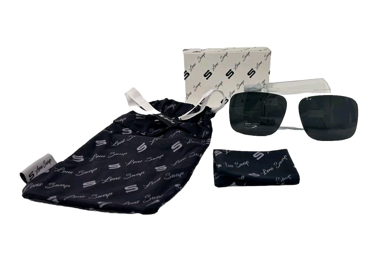 Lens Swap Replacement Lenses For Oakley HOLBROOK OO9102 Black Polarized