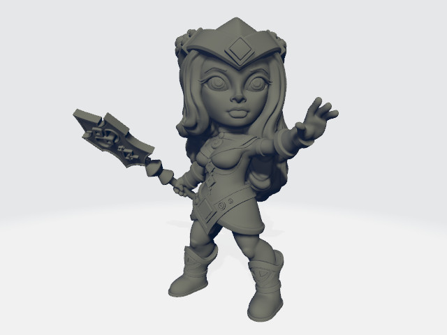 Chibiatures - Sorceress
