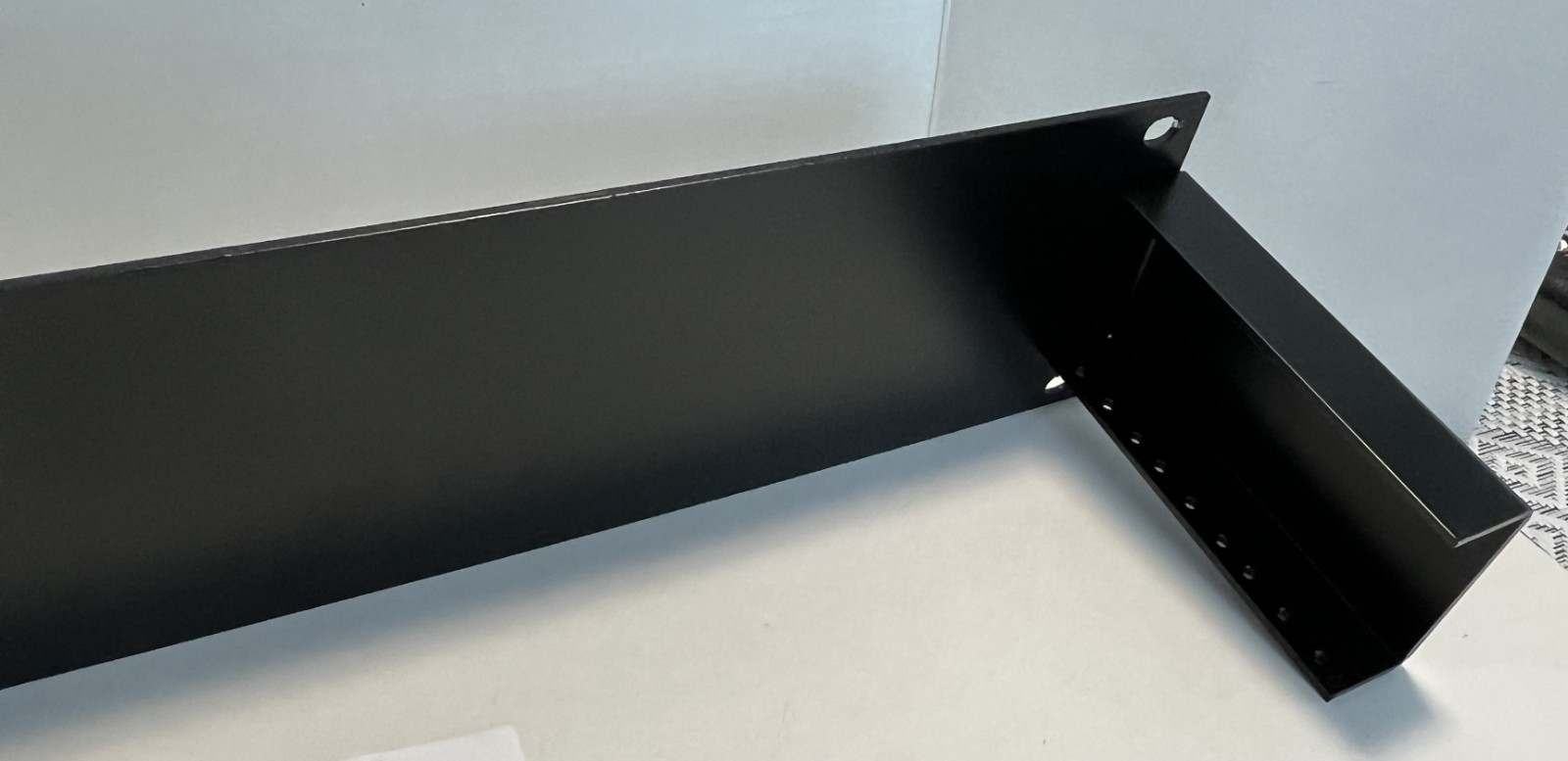 Black Box Network Services RM48 3U Flushmount Mount Black Wall Bracket USA