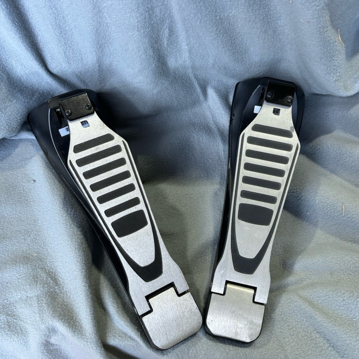 LyxJam Kit Hi-Hat Tambourine Drum Pedal Only, in Black 1 Pair