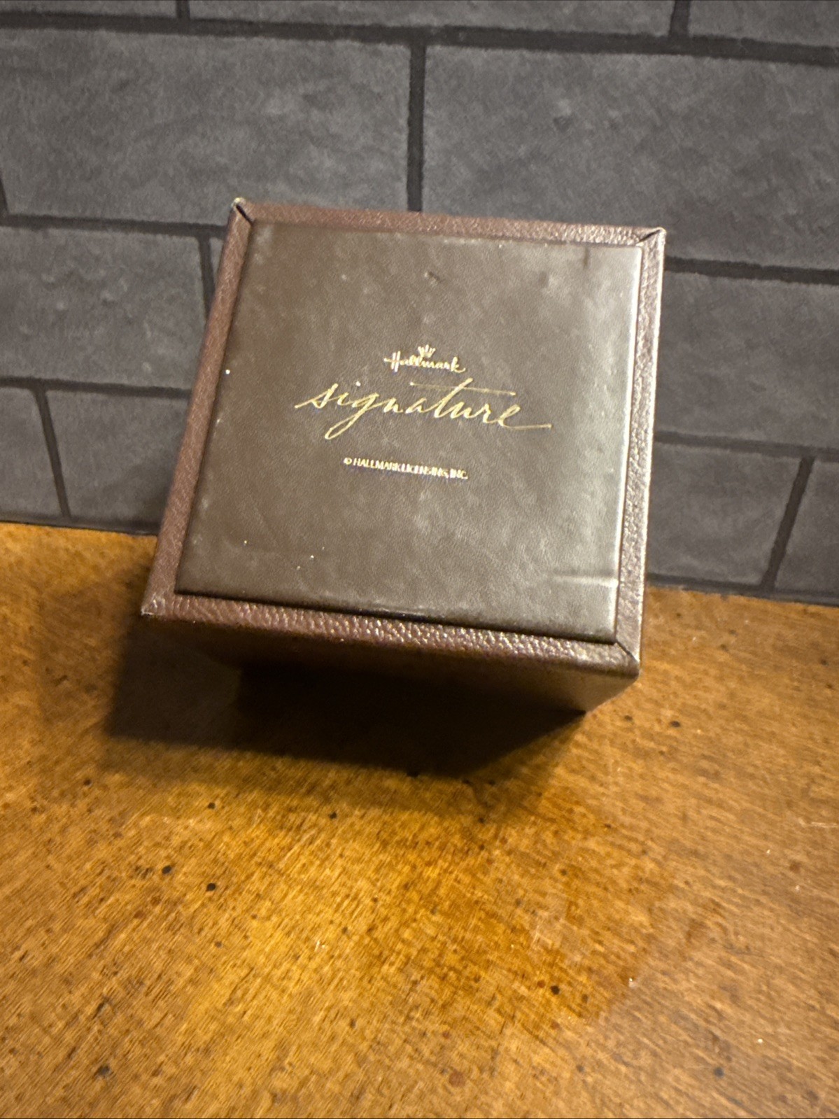 Hallmark Signature leather Wish Box