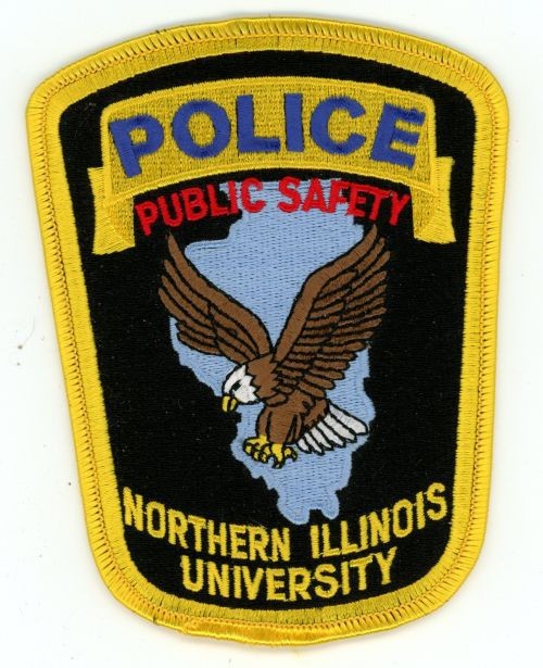 ILLINOIS IL NORTHERN ILLINOIS UNIVERSITY POLICE NICE SHOULDER PATCH SHERIFF