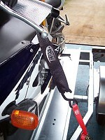 Handlebar Top Straps-ST0001BL- FITS ALL MODELS-R&G