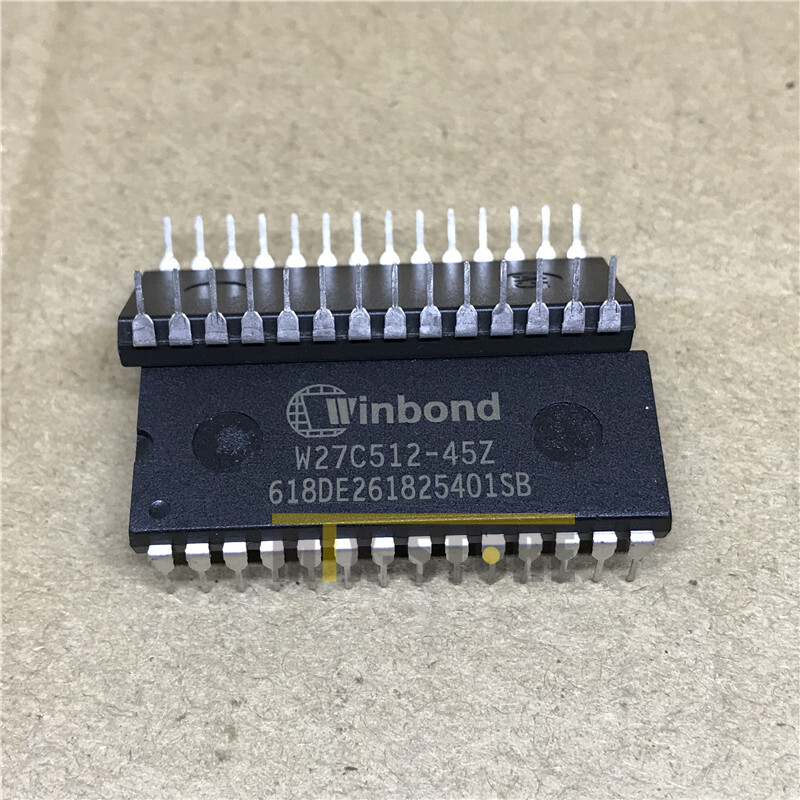 10pcs W27C512-45Z W27C512 Winbond DIP-28 Refurbish