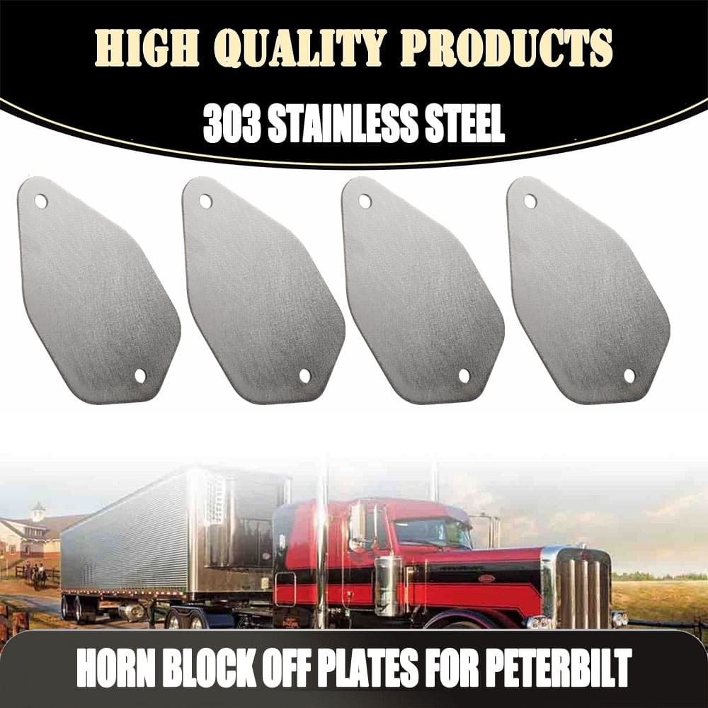 Cab Roof Plates Horn Block Set of 4 For Peterbilt 379 389 387 378 377 375 387 US