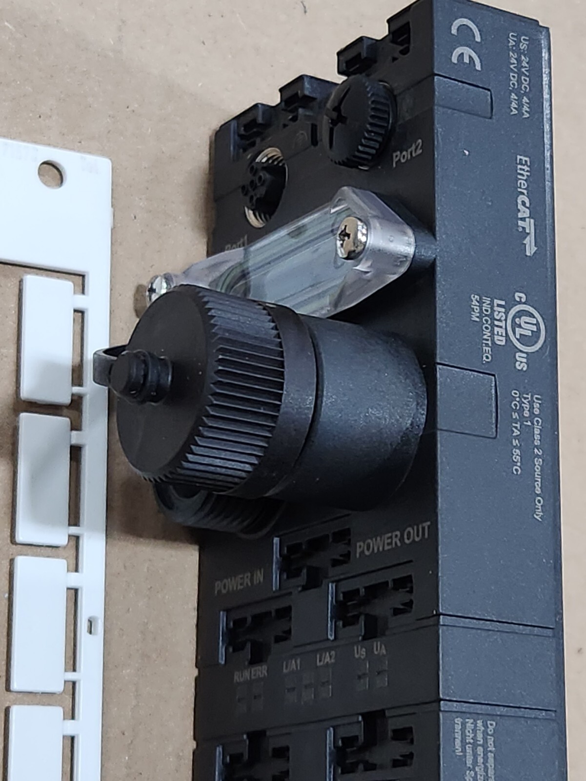 MURR ELEKTRONIK CUBE67+ BN-EC 56527 ETHERCAT BUS NODE, No Box