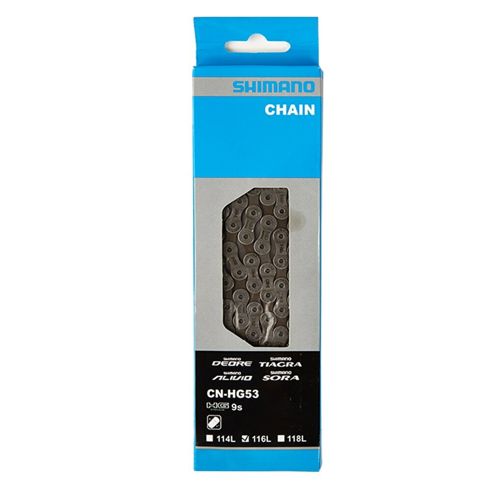 Shimano 9 Speed Deore CN-HG53 MTB Mountain Bicycle Road Bike Chain 116 Link