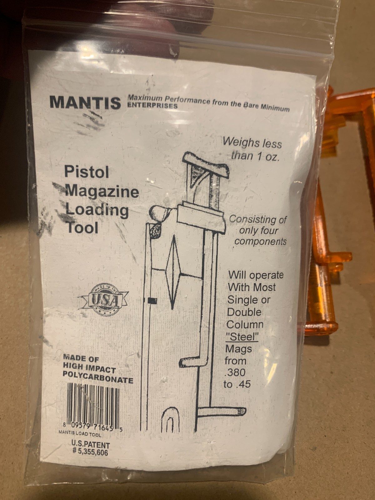 Mantis Universal Mag Loading Tool 2 Pack for Single & Double Stack Steel Mags