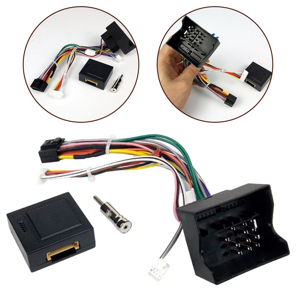 CAN Bus Decoder CAN Bus Decoder ABS CAN Bus Decoder Car Head Unit Cable For Ford