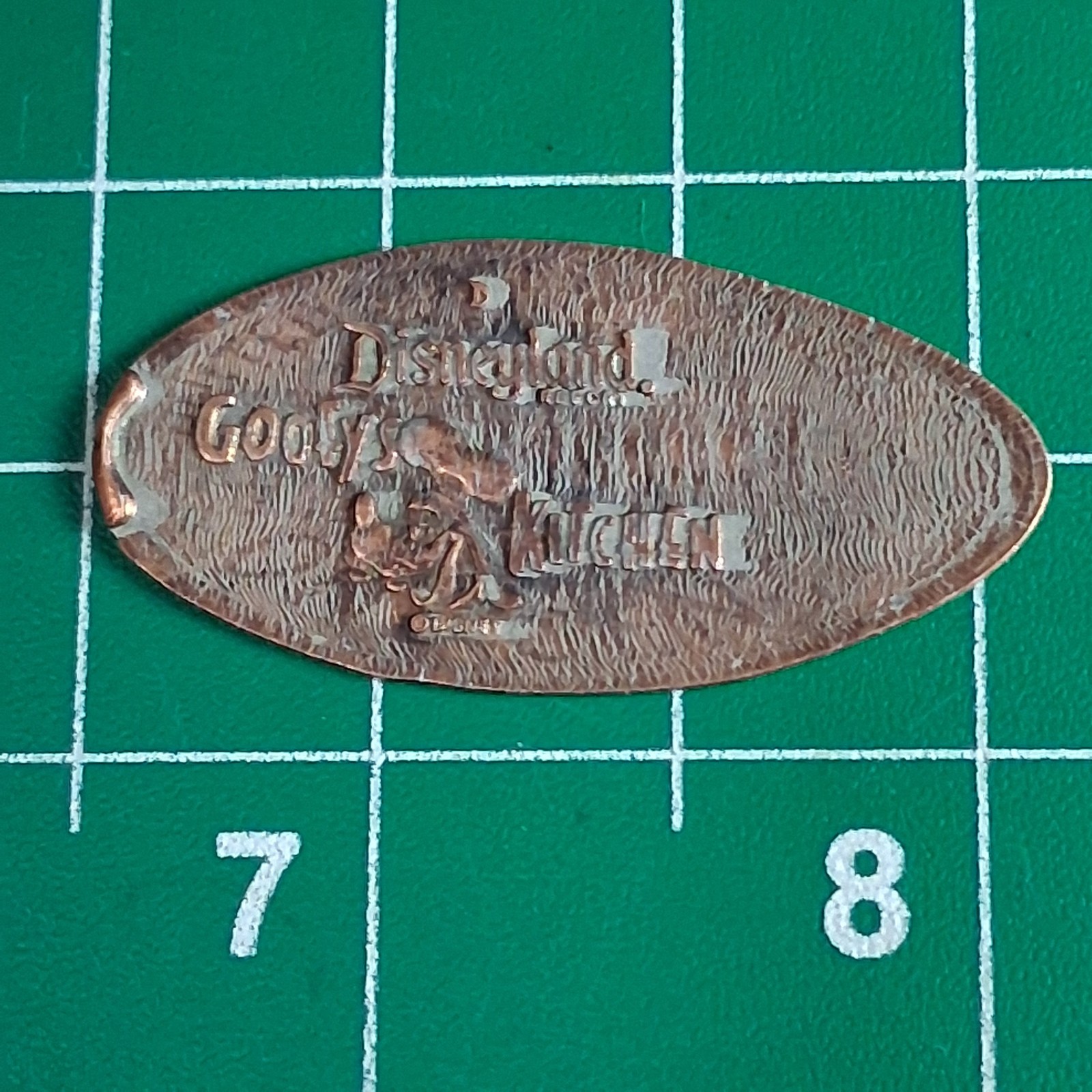 Disneyland Resort Hotel Goofy's Kitchen Flattened US Penny Coin