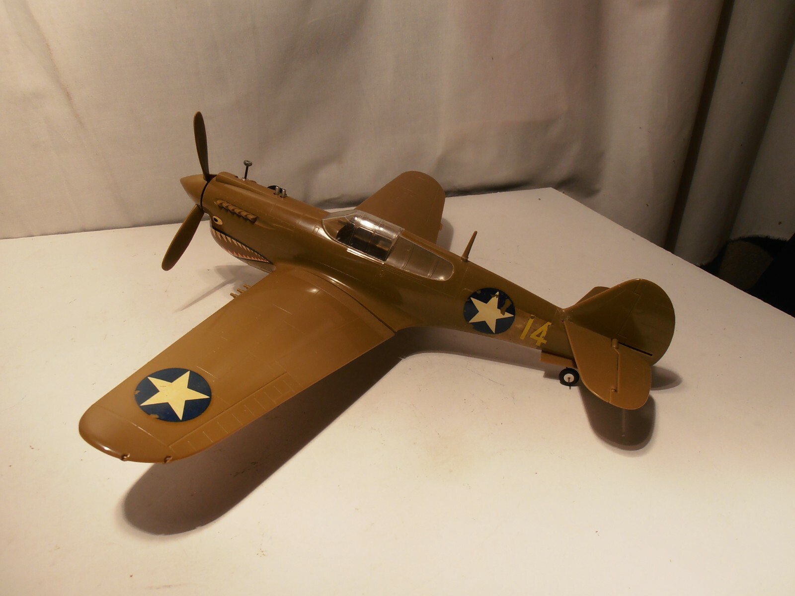 Very Rare Comet Curtiss P-40 Tiger Shark