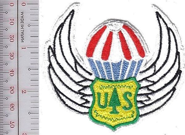 Hotshot Wildland Smoke Jumper Crew Smokejumper Wings US Forest NO TARIFF