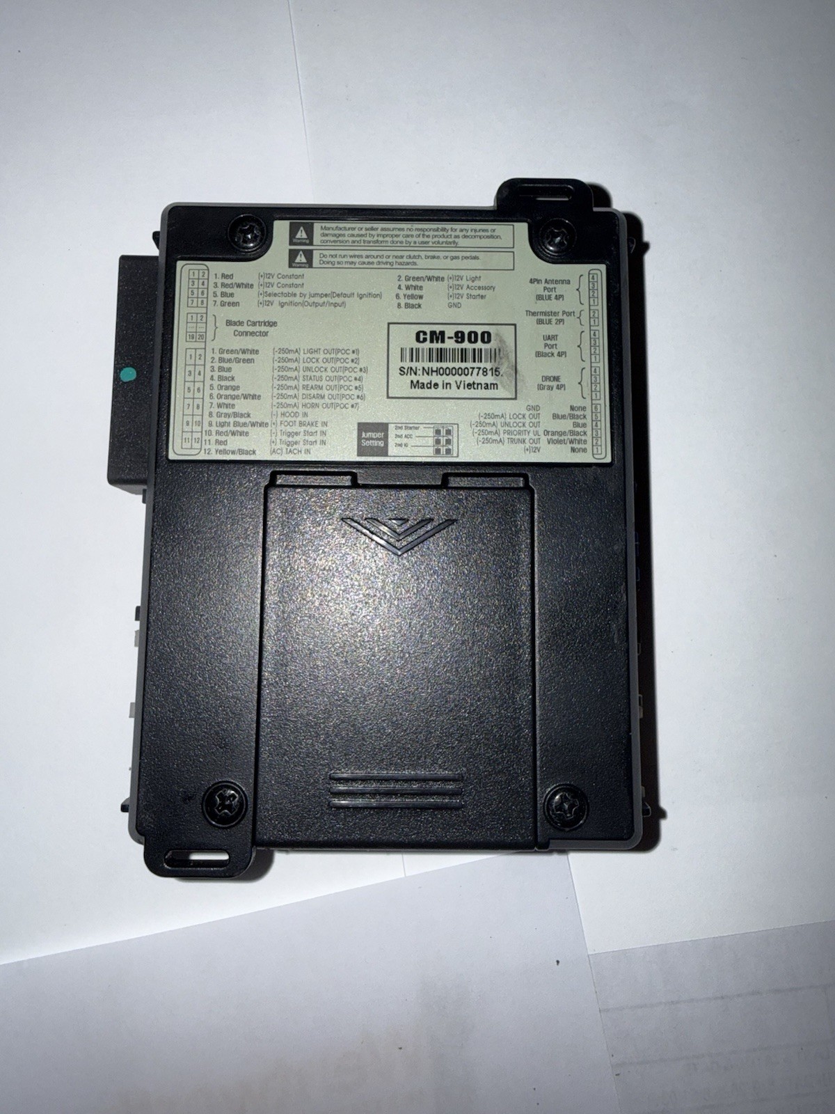 Firstech Compustar Replacement CM-900 Remote Start Controller Module Brain Only
