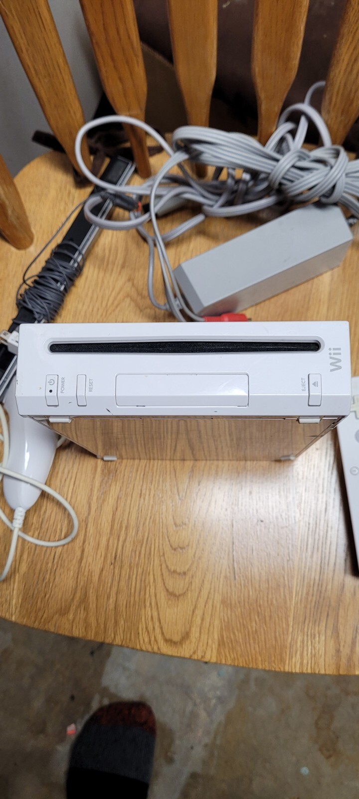 Nintendo Wii Console Bundle Tested Works Complete With 1 Remite And Nunchuck