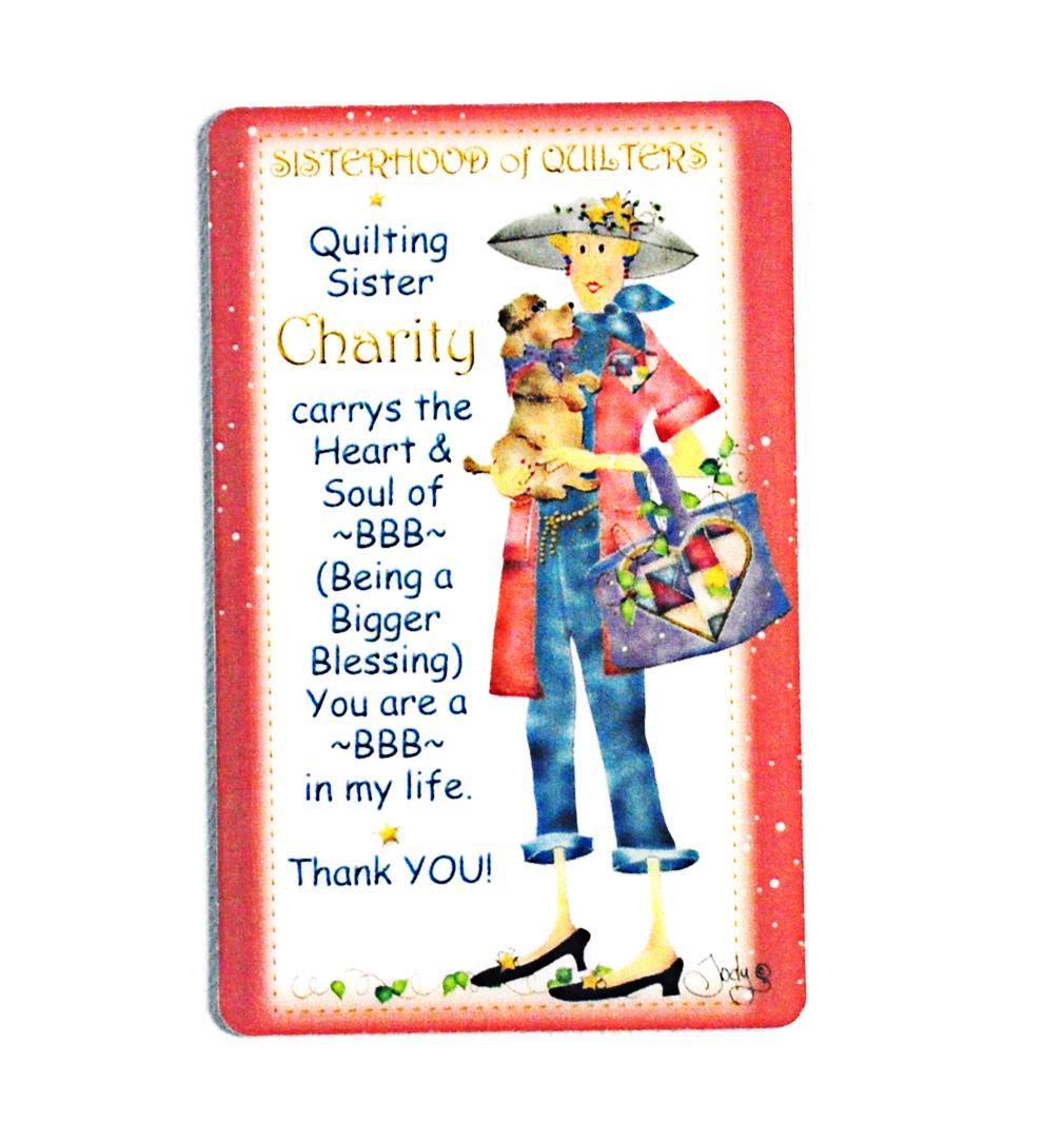 Sisterhood of Quilters Charity Magnet