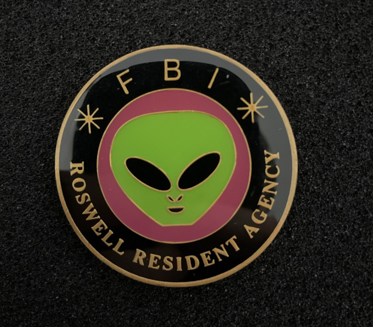 F B I Roswell Resident Agency Alien US DOJ Badge Challenge Coin