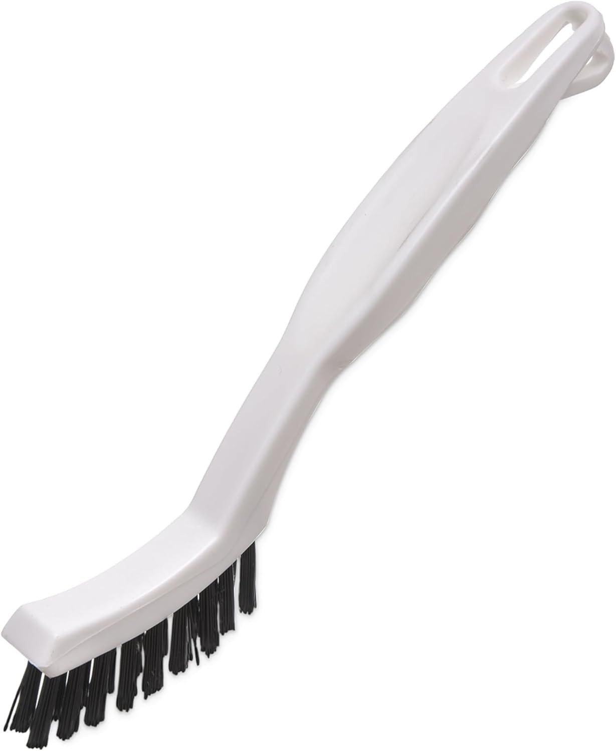 Flo-Pac Grout Brush Crevice Brush, Detail Brush, Nylon, 8 Inches, White