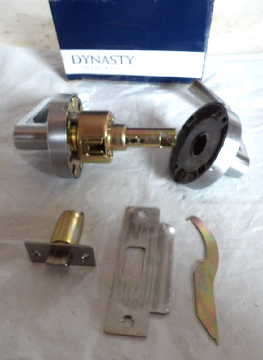 Dynasty Grade 2 Cylindrical Commercial Door Lockset Brushed Nickel "C" Keyway