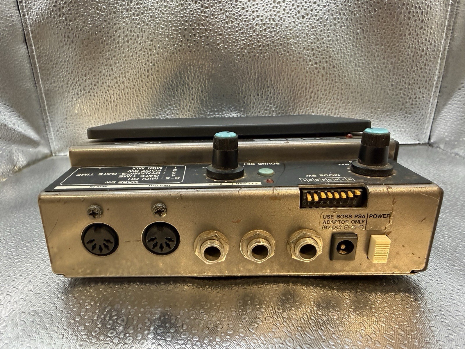 Vintage Boss MPD-4 MIDI Pad Controller Drum Trigger 100% Tested & Working LOOK!