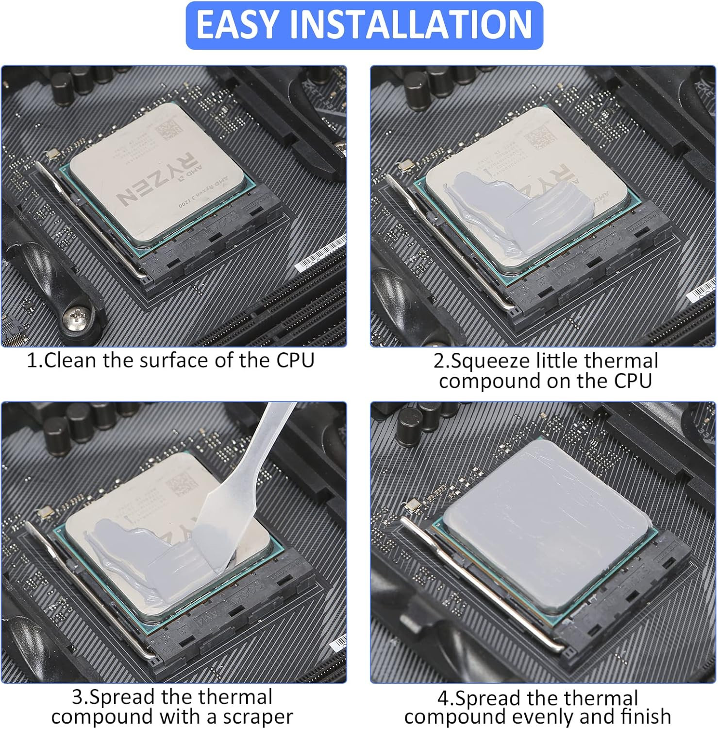 12.5W/M·K 5G High-Conductivity Thermal Paste - CPU/GPU/PS5 Cooling Compound for
