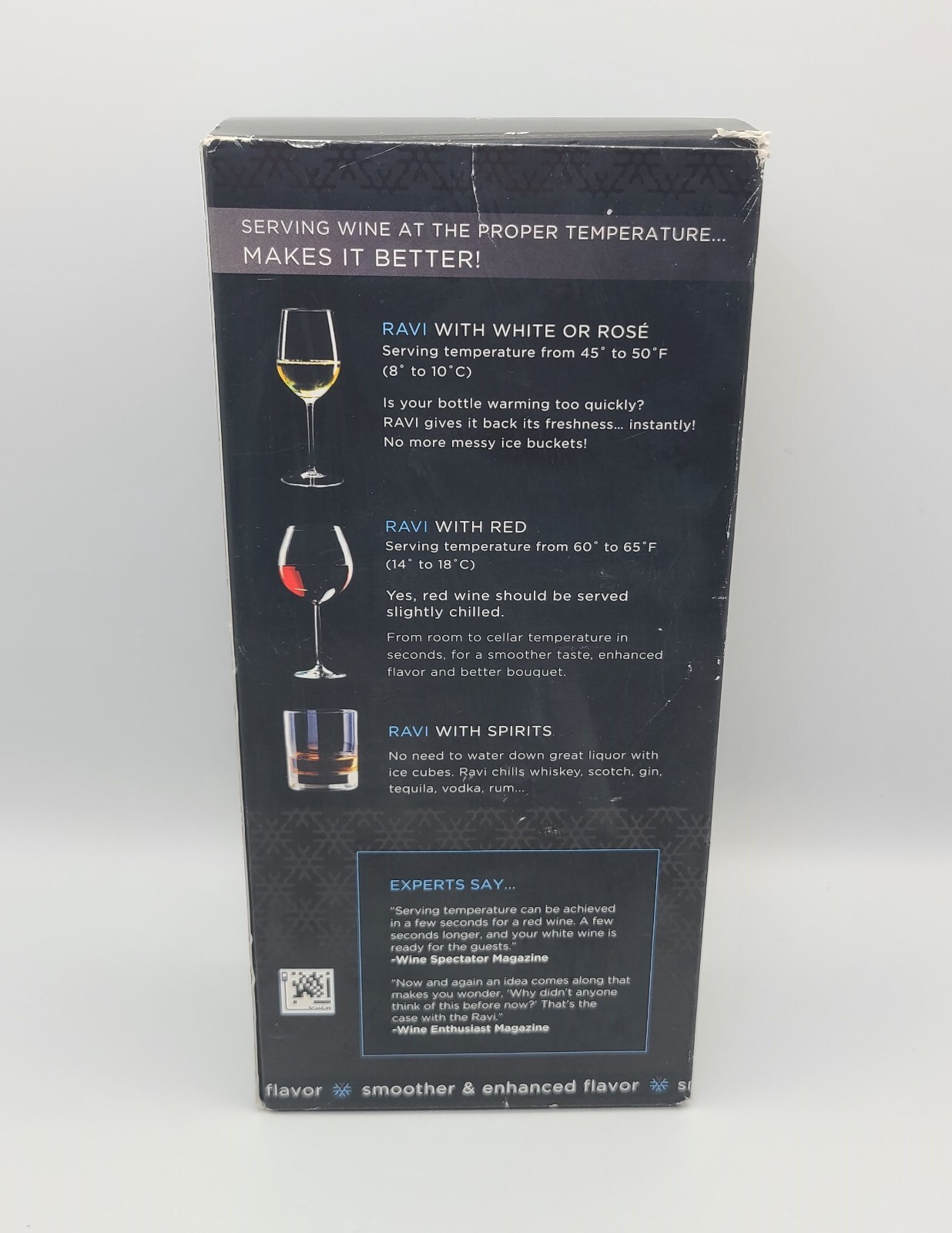 Ravi Instant Wine Refresher Chills Instantly
