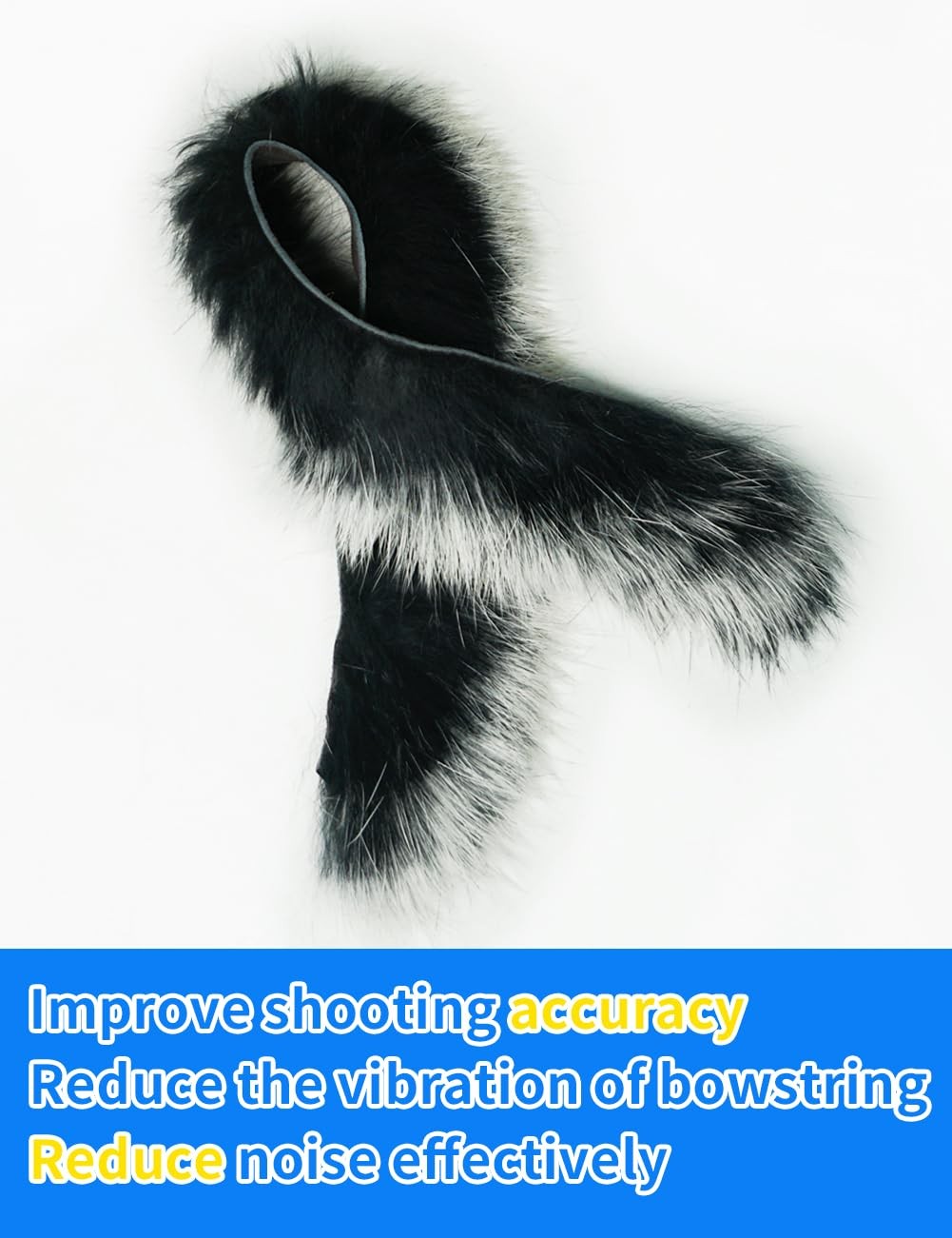 Archery String Silencer Recurve Bow Dampener Bow Stabilizer Beaver Balls/Otter