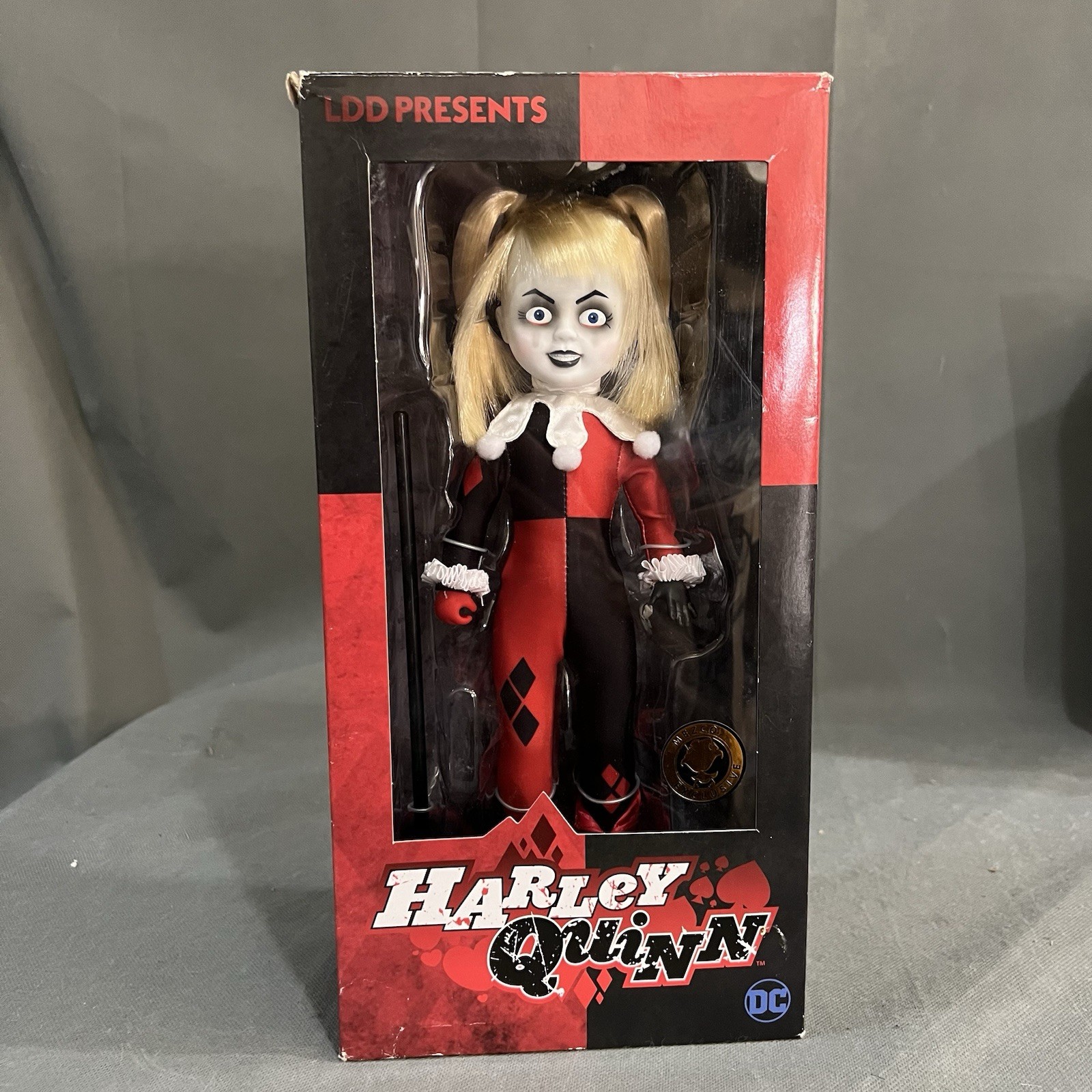 Mezco Living Dead Dolls Harley Quinn LDD Presents Mezco Exclusive 2017 10-inch